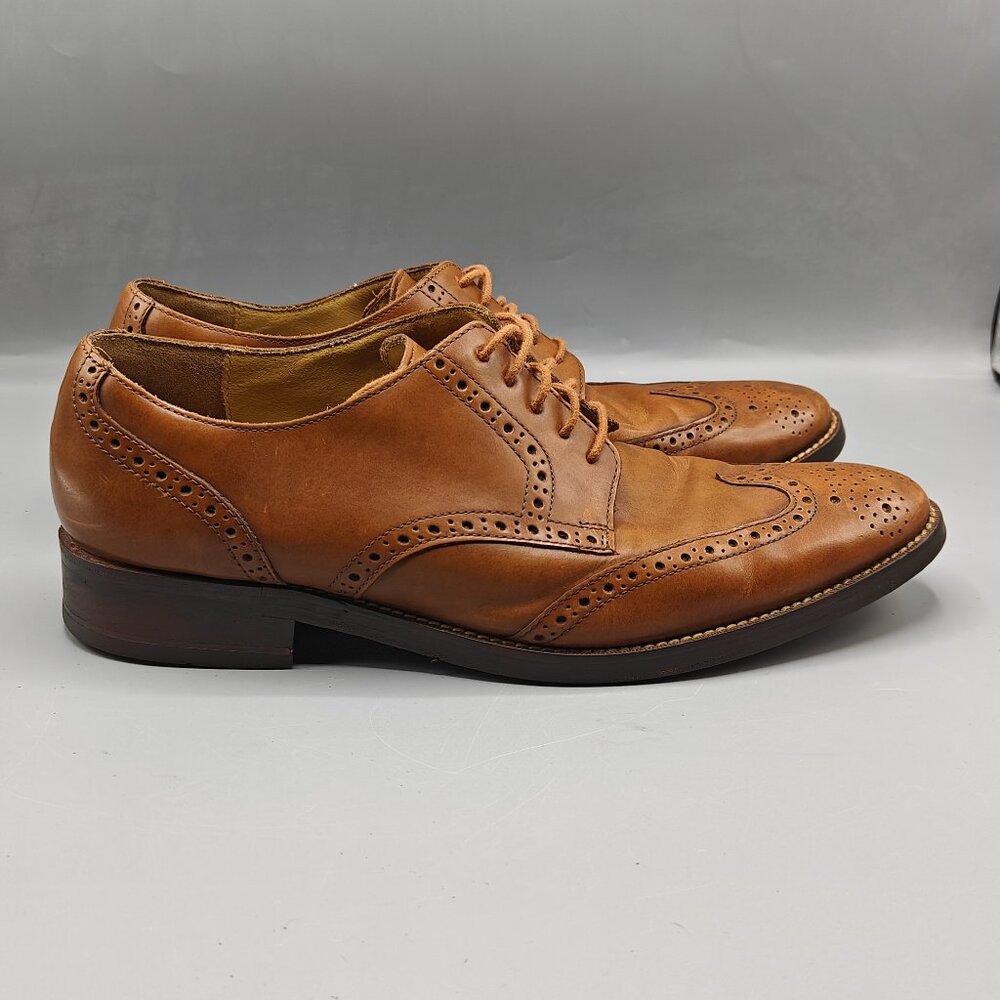 Cole Haan Grand OS Oxford Wingtip Leather Dress Shoes Men's